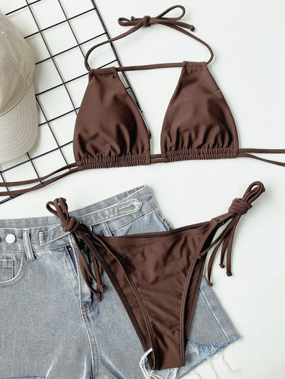 Ruched Bikini Set