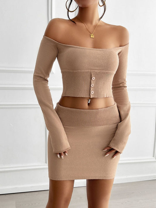 Top and Skirt Set