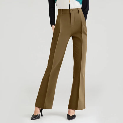 Elegant High Waist Business Pants