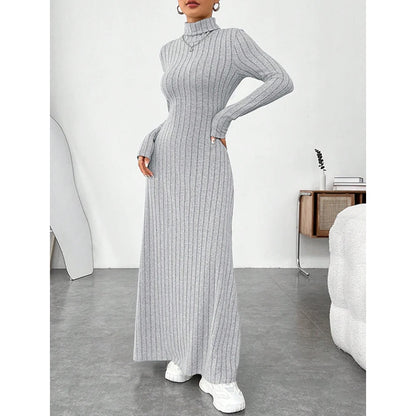 Long High Sleeve Dresses