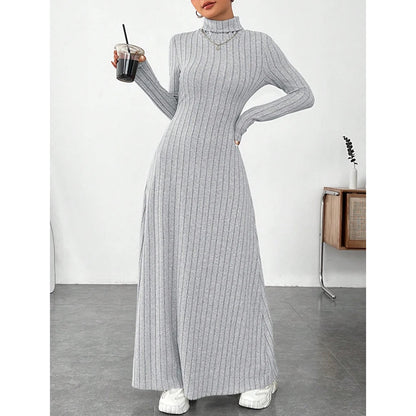 Long High Sleeve Dresses