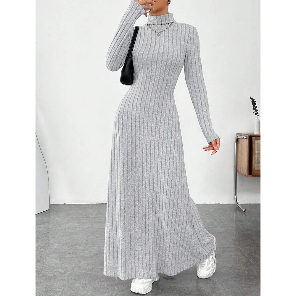 Long High Sleeve Dresses