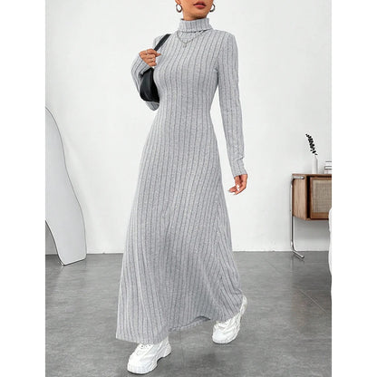 Long High Sleeve Dresses