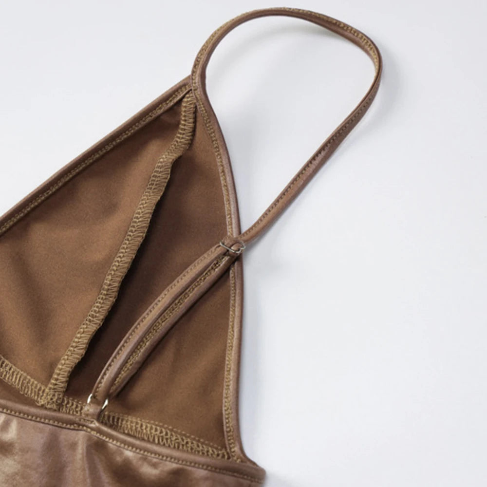 V Neck Crop Top
