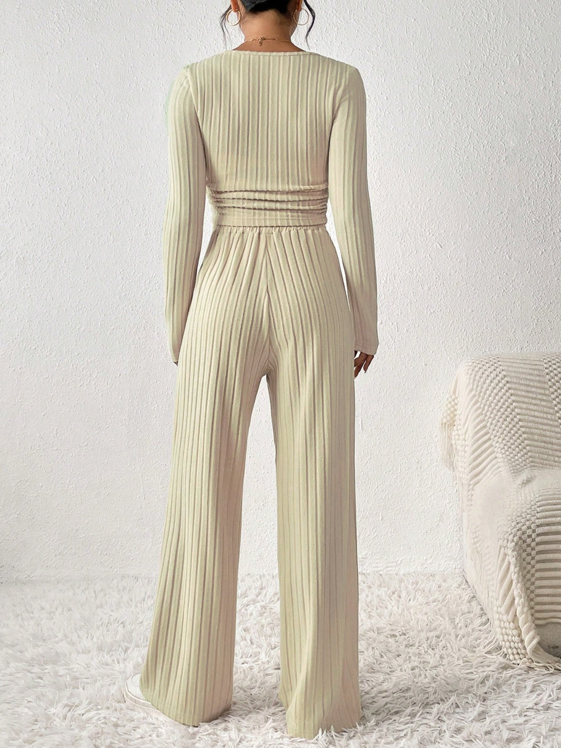 Long Sleeve Top and Pants Set