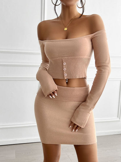 Top and Skirt Set